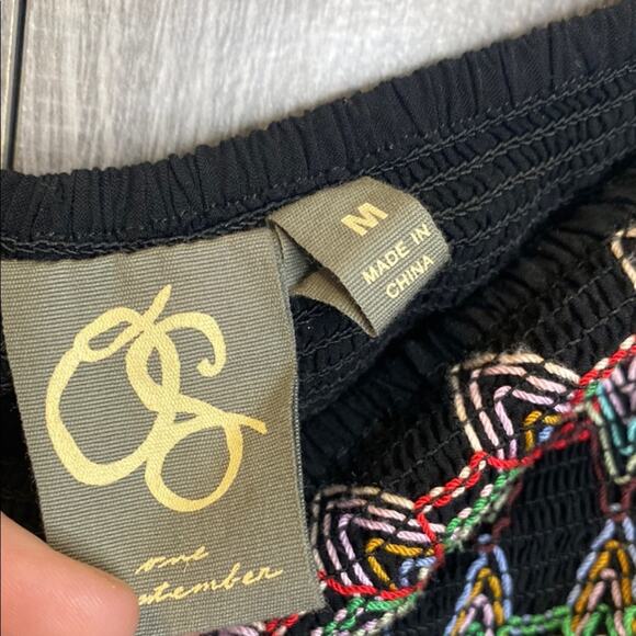 Anthropologie One September Crisfield Floral Strapless Jumpsuit Women's Medium - Picture 4 of 7